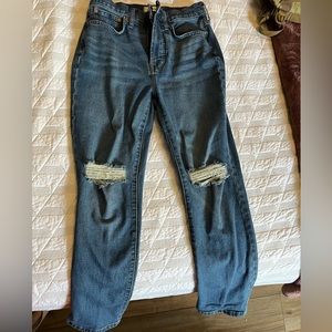 Women’s Madewell jeans size 27P, gently used